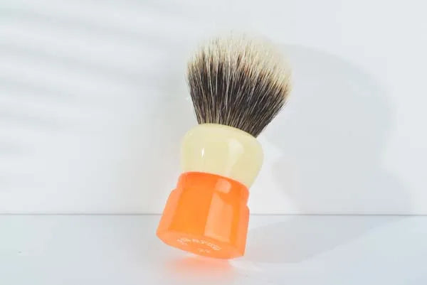 YAQI Ever-Helpful Two Band Badger Hair Mens Wet Shaving Brush Facial Beard Cleaning Shave Tool
