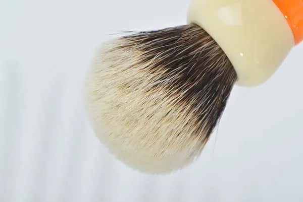 YAQI Ever-Helpful Two Band Badger Hair Mens Wet Shaving Brush Facial Beard Cleaning Shave Tool