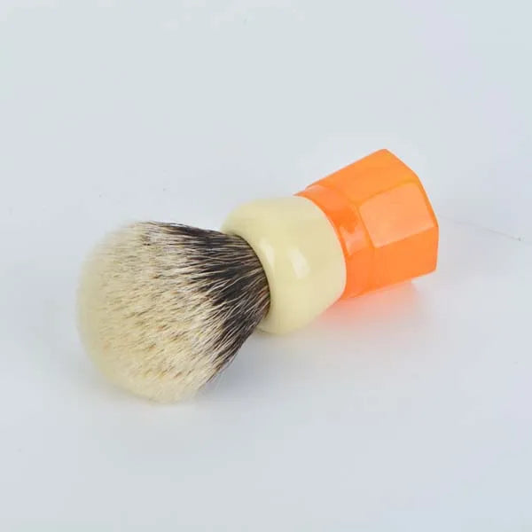 YAQI Ever-Helpful Two Band Badger Hair Mens Wet Shaving Brush Facial Beard Cleaning Shave Tool