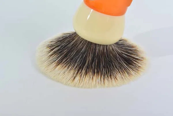YAQI Ever-Helpful Two Band Badger Hair Mens Wet Shaving Brush Facial Beard Cleaning Shave Tool
