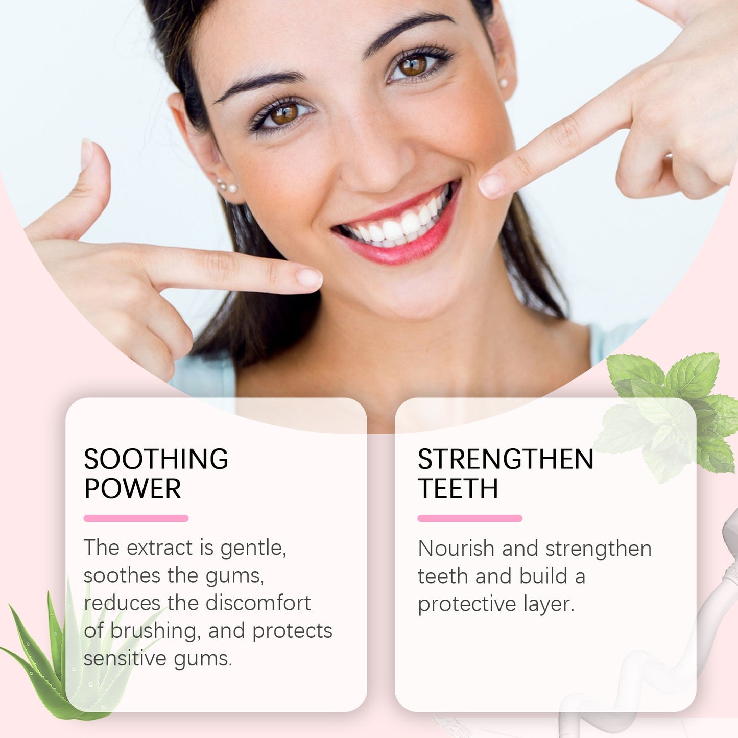 Niacinamide Whitening Toothpaste Reduce Plaque Fresh Bad Breath Stains Removing Hygiene Clean Dazzling Brighten Oral Teeth Care