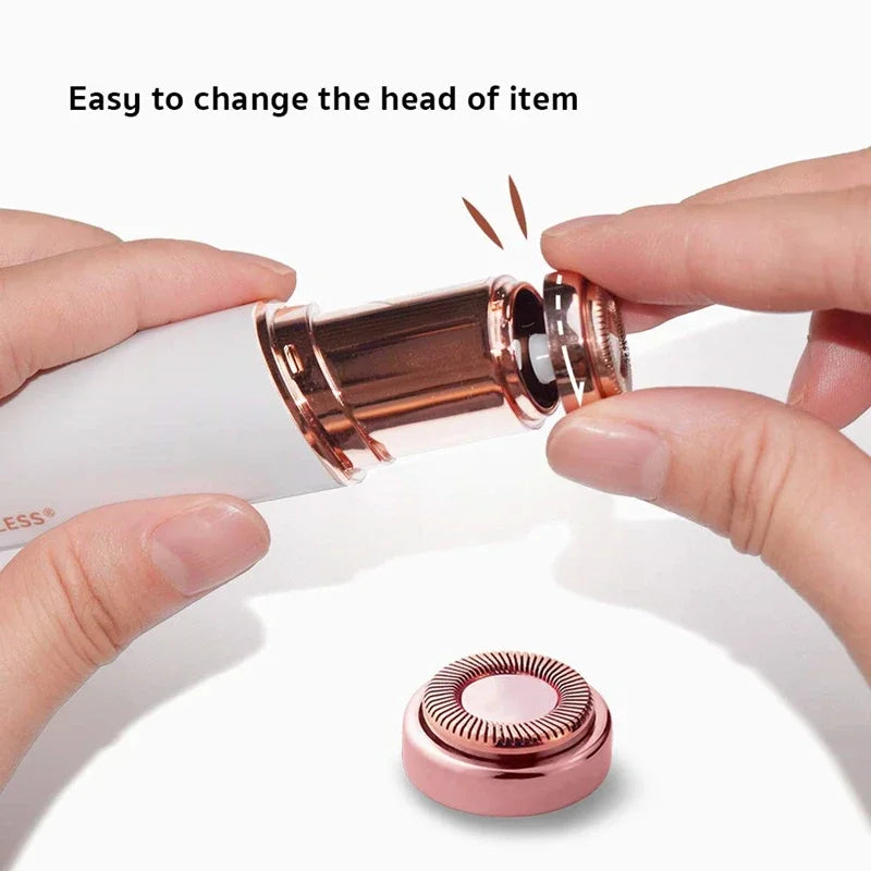 Mini Lipstick Shaver USB Electric Hair Removal Machine Eyebrow Trimmer Women's Hair Removal Device Facial Hair Removal Instrumen