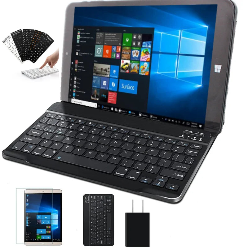 8GB RAM 128GB ROM 8 INCH 64 Bit AR3 Windows 10 Tablet PC 1280*800 Pixel Quad Core build in 4000mAh Battery Dual Camera