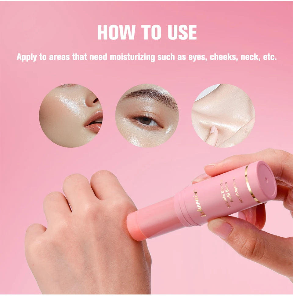 Wrinkle Bounce Multi Balm Facial Moisturizer Hydrating Lip Balm Eye Cream Neck Cream Makeup Base & Face Mist Moisture Balm Stick