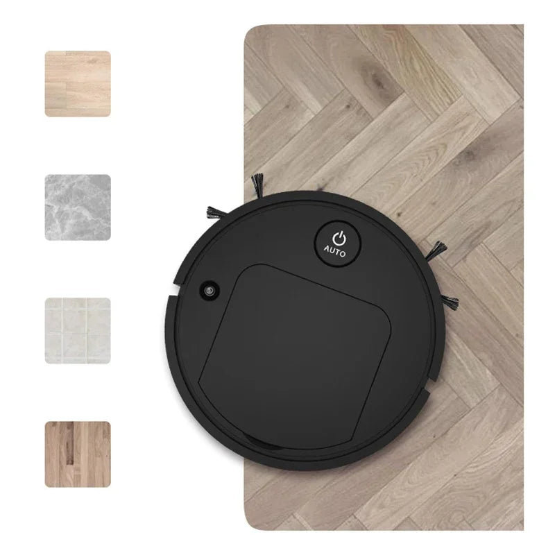 2025 4-in-1 Smart Home Appliance: Air Purifier, Mist Humidifier, Vacuum Cleaner & Robotic Sweeper, Enhance Home Air Quality, Eff