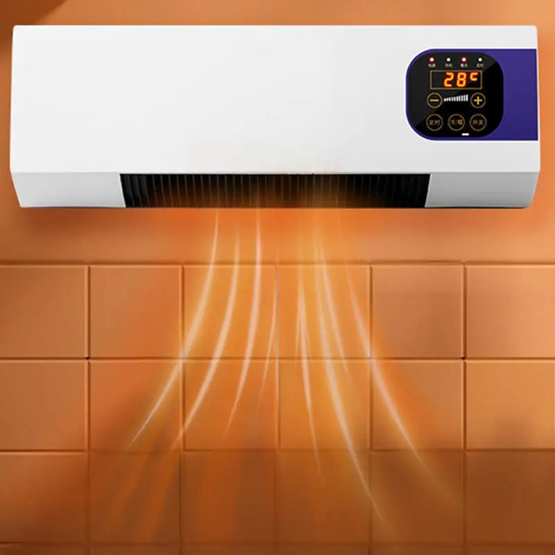 Home Air Conditioner For Bedroom 2000W Air Conditioners For Wall With Remote Control Winter Warmer Temperature Adjustable