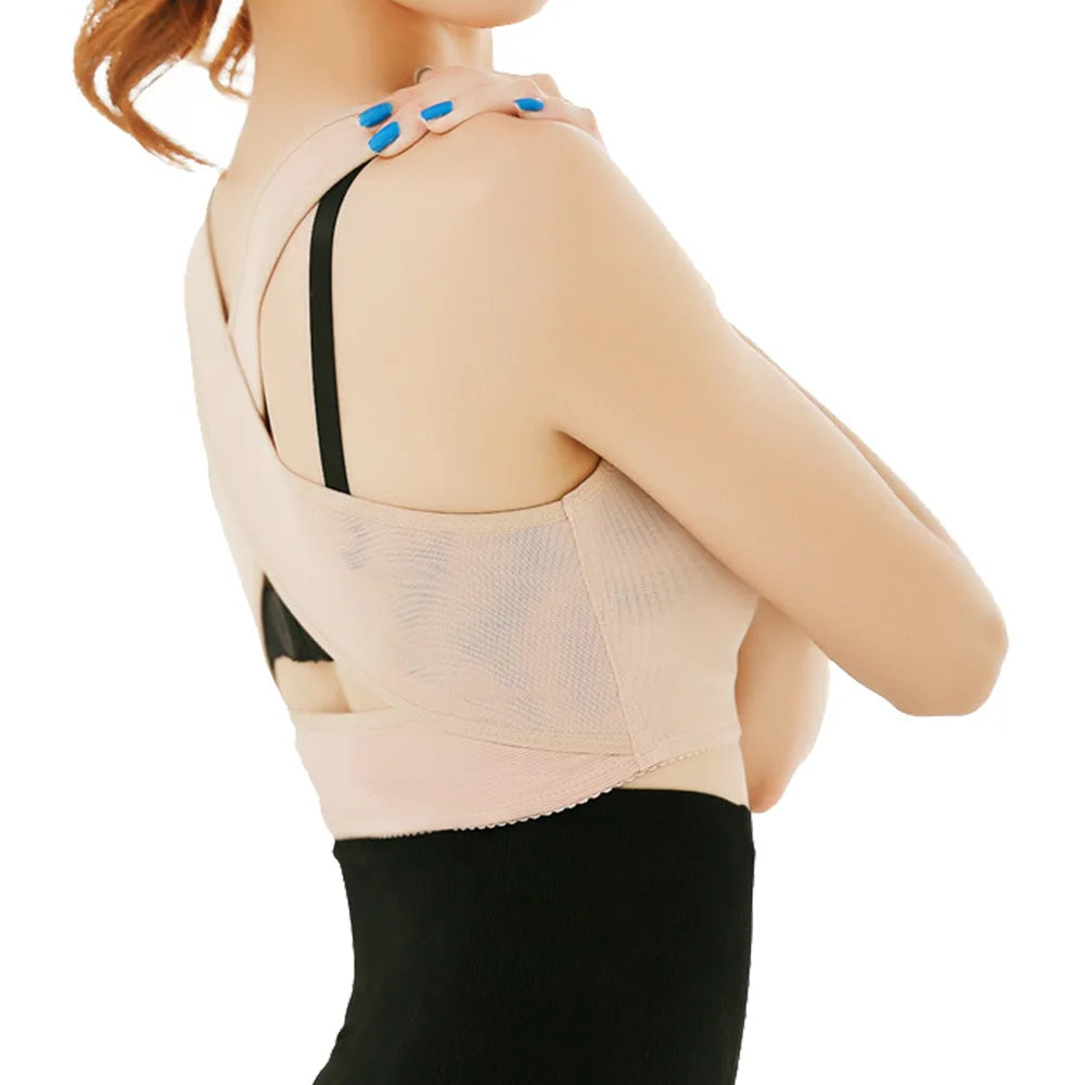 1PC Adjustable Women Back Chest Support Belt Back Posture Corrector Orthotics Posture Correction Brace Rectify Corset Bone Care