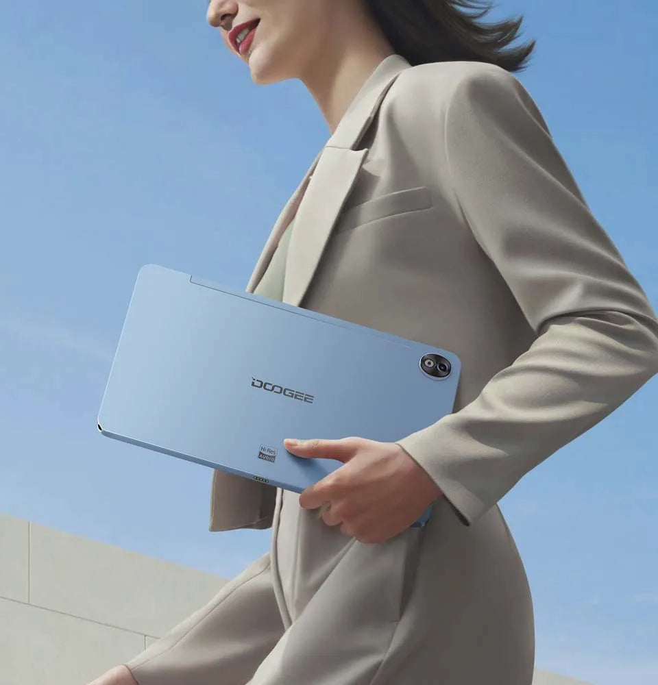 DOOGEE T40 Pro Tablet 12 20GB(8 + 12) 512GB Android 14 Helio G99 6nm 10800mAh 18W Charge Quad Speaker 7.6mm ultra-thin