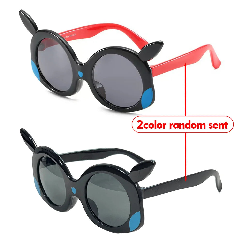 Pokemon Anime Eripherals Accessories Pikachu Sunglasses Cartoon Decoration Glasses for Travel Out Cosplay Toys Gifts