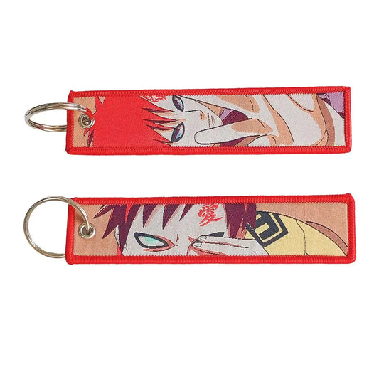 Classic Cartoon Keychain Anime Game Key Chain Accessories Keychains for Motorcycles and Cars Key Tag New Embroidery Key Fobs