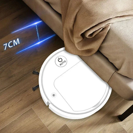 2025 4-in-1 Smart Home Appliance: Air Purifier, Mist Humidifier, Vacuum Cleaner & Robotic Sweeper, Enhance Home Air Quality, Eff