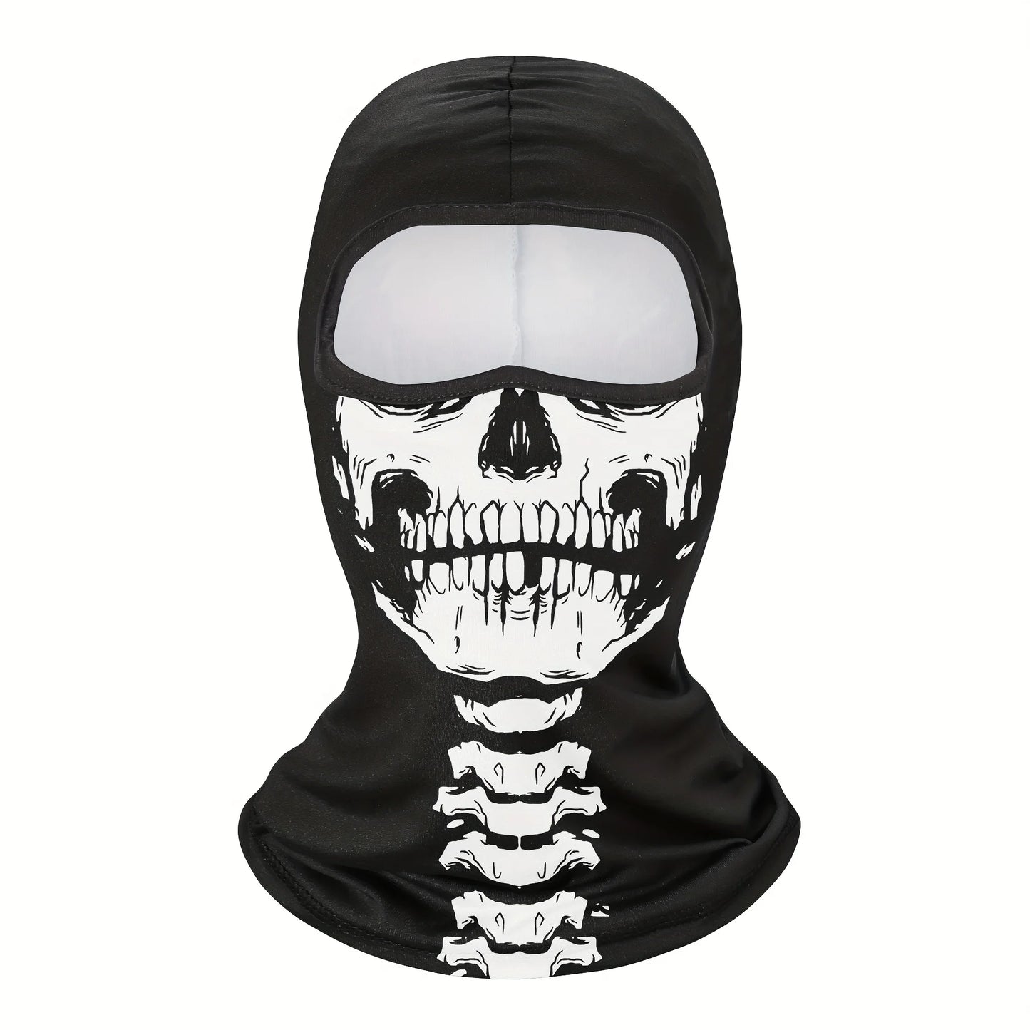 1pc Face Mask Clown Ghost Skull Mask, Breathable Windproof, UV Sun Dust Protective Full Face Cover For Summer Sprin