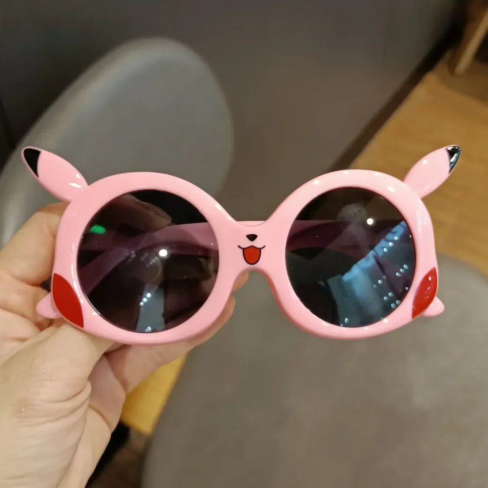 Pokemon Anime Eripherals Accessories Pikachu Sunglasses Cartoon Decoration Glasses for Travel Out Cosplay Toys Gifts