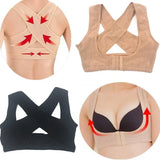 1PC Adjustable Women Back Chest Support Belt Back Posture Corrector Orthotics Posture Correction Brace Rectify Corset Bone Care