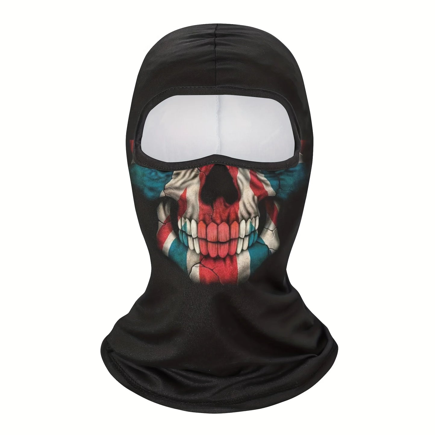 1pc Face Mask Clown Ghost Skull Mask, Breathable Windproof, UV Sun Dust Protective Full Face Cover For Summer Sprin