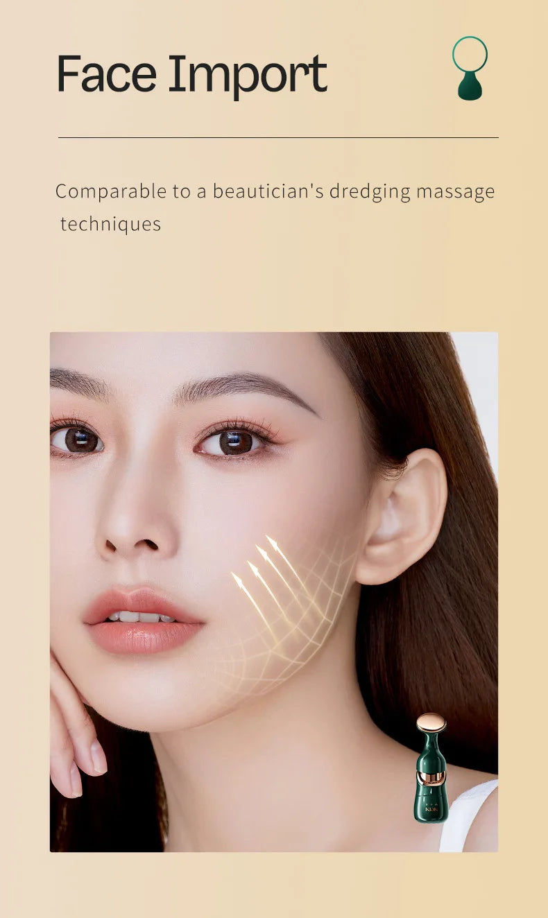 HF Facial Machine All-round Face Massager Neck Facial Eye Lifting Massage Microcurrent Skin Rejuvenation Anti Wrinkle Skin Care