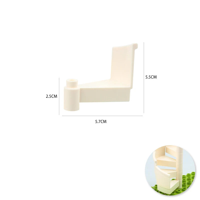 Children's Big Building Blocks Home Appliances Air Conditioner Refrigerator Accessories Household Compatible with Duploed Toys