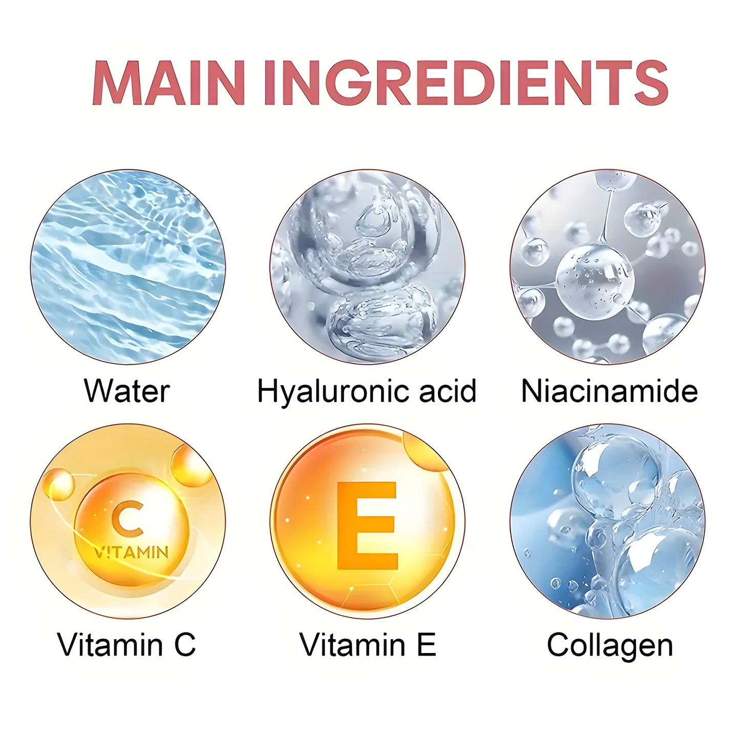 5-in-1 Facial Cream - Moisturizing and Moisturizing and Moisturizing Cream Contains Hyaluronic Acid, Retinol, Collagen, Vitamin C and E, Suitable for All Skin Types, Unscented, Firming and Moisturizing