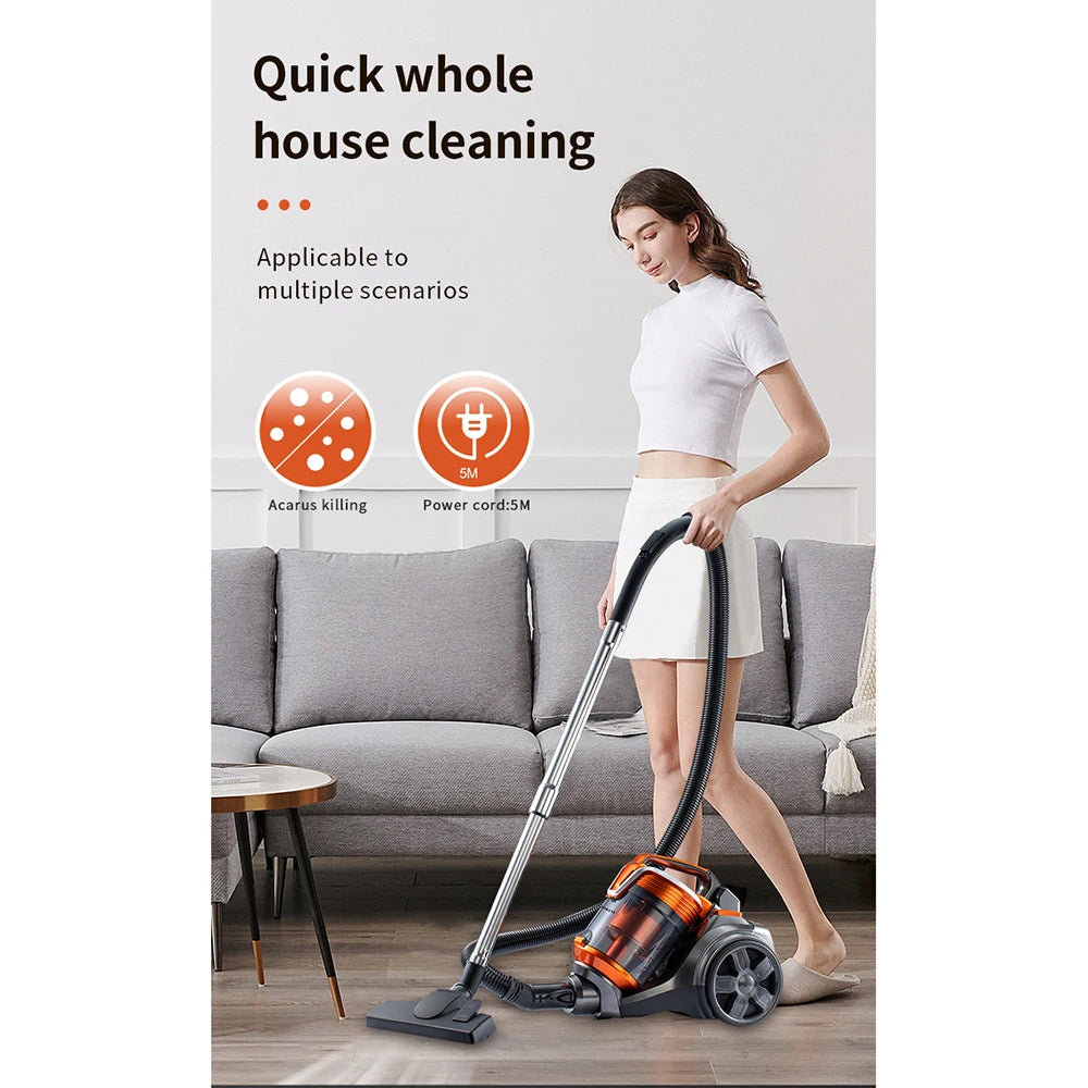 3600W Power Suction Vacuum Cleaner 3.5L Portable Wet & Dry Vacuum Cleaner for Cars and Home Appliances