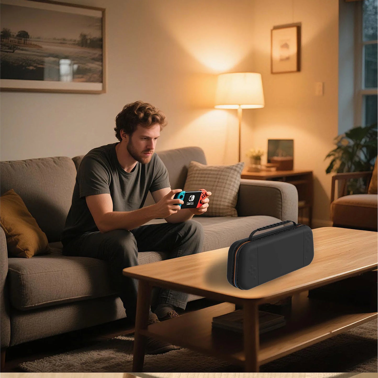 Accessories for N-Switch 2, Carry Case, Screen Protector, Joy Con Case, Games Holder, Dust Removal & Cleaning Cloth