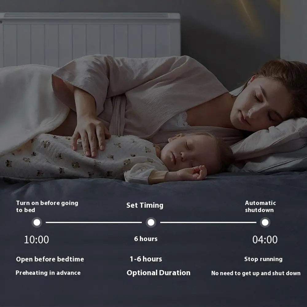 Home Air Conditioner For Bedroom 2000W Air Conditioners For Wall With Remote Control Winter Warmer Temperature Adjustable