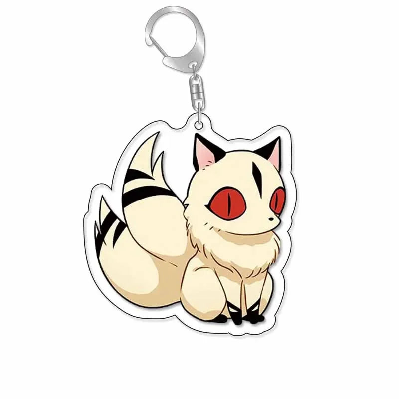 Anime Inuyasha Cartoon Keychain Pendant Higurashi Kagome Kikyou Sesshoumaru Keyring Bag Tag Cos Accessories