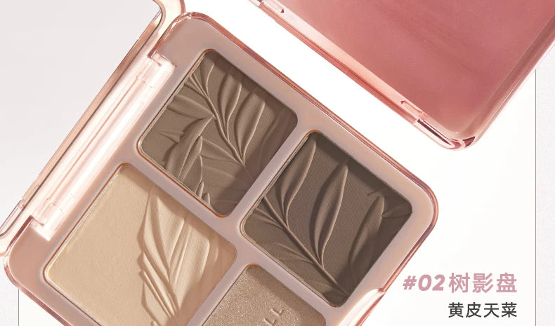 Judydoll Contouring Makeup Bronzer Face Palette Matte Highlighter Brighten Facial Powder Blusher Illuminator Powder Shadow
