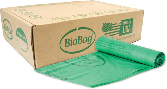 (USA), the Original Compostable Bag, 13 Gallon, 48 Total Count, 100% Certified Compostable Kitchen Food Scrap Bags, Kitchen Compost Trash Bin Compatible