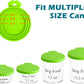 5 Pack Silicone Pet Can Cover Lids, Universal Size for Dog Cat Food, 1 Fit 3 Standard Size Can Tops, BPA Free Dishwasher Safe (Blue, Green, Orange, Pink, Yellow)