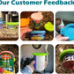 5 Pack Silicone Pet Can Cover Lids, Universal Size for Dog Cat Food, 1 Fit 3 Standard Size Can Tops, BPA Free Dishwasher Safe (Blue, Green, Orange, Pink, Yellow)