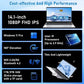 14.1'' Laptop Computer Windows 11 Intel Core i9 8950HK 16GB DDR4 1TB 2TB SSD Laptops Office Study Gaming Notebook PC Computer