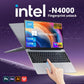 15.6" HD Windows 11 Pro IPS Laptop Computer Intel Celeron N4000 Notebook PC Fingerprint Unlock 16GB DDR4 1TB SSD Gaming Laptop