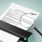 Phomemo M08F A4 Portable Thermal Printer 8.26"x11.69" A4 Thermal Paper Wireless Mobile Travel Printer Android iOS Laptop Printer