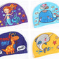 10pcs Children's Swimming Caps Elastic Fabrics Swimming Pools Water Sports Boys' and Girls' Swimming Caps Boys' Swimming Caps
