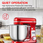 BioloMix Kitchen Food Stand Mixer, Blender, Quiet Motor, Cream Egg Whisk, Whip Dough Kneader, 6-Speed, 1200 W, 6 L, DC