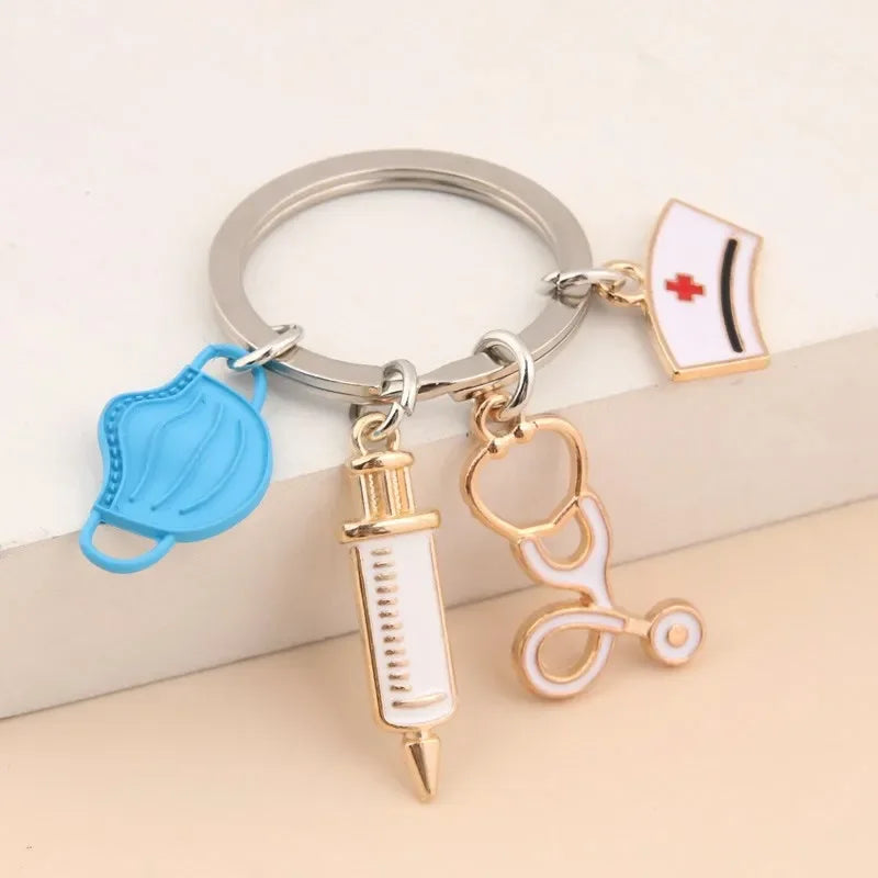 Creative car modification model accessories keychain