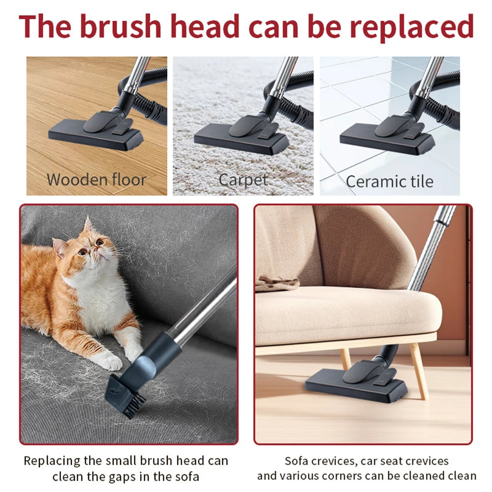 3600W Power Suction Vacuum Cleaner 3.5L Portable Wet & Dry Vacuum Cleaner for Cars and Home Appliances
