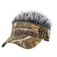 Funny Short Hair Caps Wig Peaked Cap Baseball Cap Men Women Beanie Wig Hat Wig Landlord Retro Street Caps Summer Hairs Wigs Hat