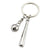 Creative car modification model accessories keychain