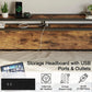 Likimio King Bed Frame With Storage Drawer, 2-Tier Storage Headboard With Charging Station, No Box Spring Needed, Easy