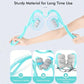 Six Wheel Cervical Massager Clip Neck Massage Roller Neck Shoulder Back Kneading Massager Manual Multifunctional Massage Tools