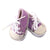Purple Color Doll Accessories Luggage, Sweater Pajamas, Yoga mat, Shoes, Camera, Hangers For 43cm Baby New Born&American Dolls