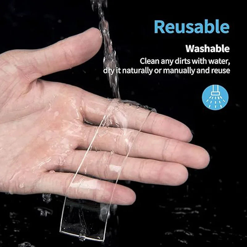 High Viscosity Transparent Nano Double-sided Tape Home Appliances Waterproof Adhesives Washable Reusable Traceless Wall Sticker