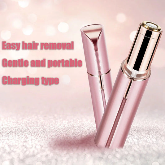Mini Lipstick Shaver USB Electric Hair Removal Machine Eyebrow Trimmer Women's Hair Removal Device Facial Hair Removal Instrumen