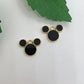 10 cartoon animal head accessories alloy pendants jewelry making DIY earrings necklace accessories