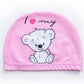 10pcs Children's Swimming Caps Elastic Fabrics Swimming Pools Water Sports Boys' and Girls' Swimming Caps Boys' Swimming Caps