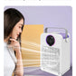 Home desktop air conditioning fan dormitory USB mini electric fan refrigeration air conditioning office small mobile air cooler