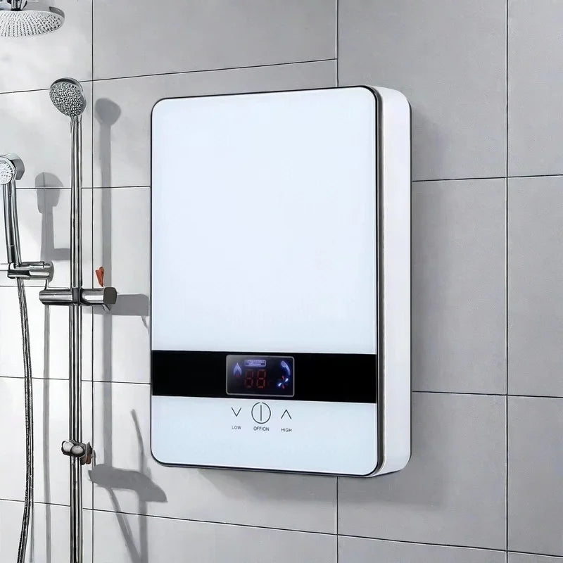 Household bath machine instant electric water heater small fast heat constant temperature shower rental house water heater