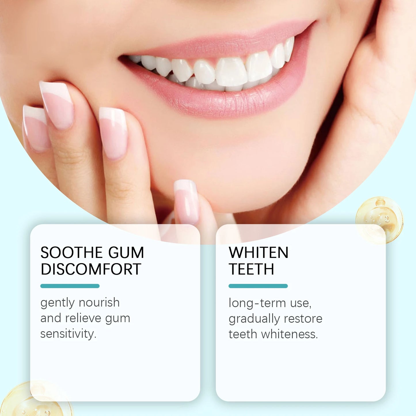 Niacinamide Whitening Toothpaste Remove Yellow Teeth Smoke Stains Improve Oral Smell Breath Fresh Tooth Bleaching Care Product