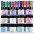 10ml*10Jar Nude Nail Acrylic Powder Set All Seasons Skin Tones Nude Neutral Nail Acrylic for 3D Carving/French Nail Extension&*&